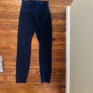 Navy Lululemon leggings